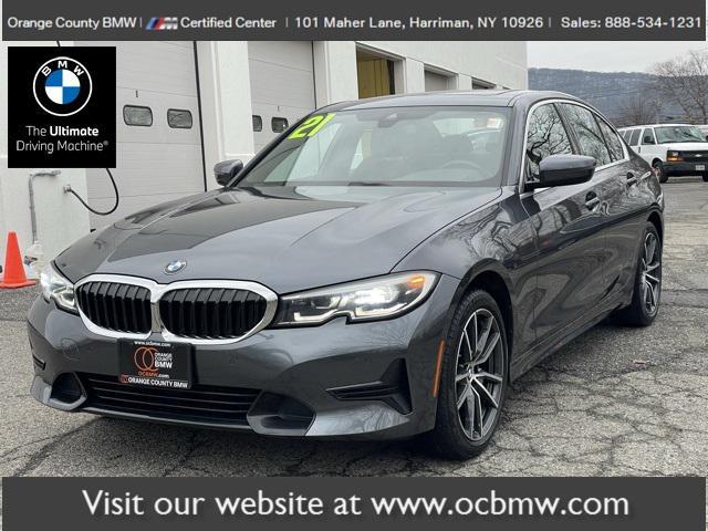 used 2021 BMW 330 car, priced at $31,395