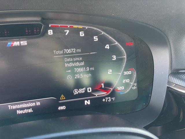 used 2022 BMW M5 car, priced at $72,105