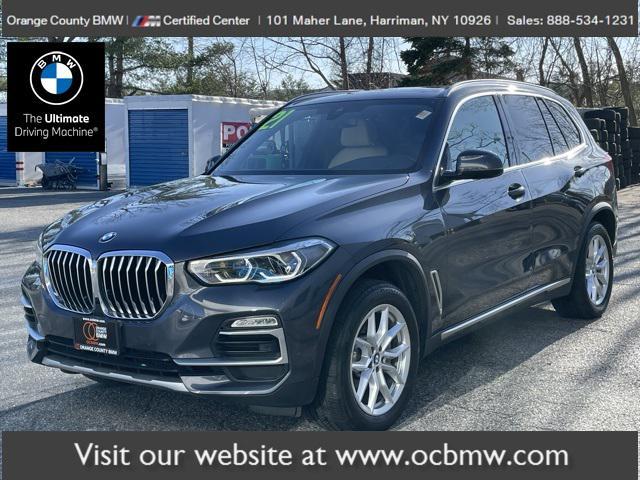 used 2021 BMW X5 car, priced at $43,095
