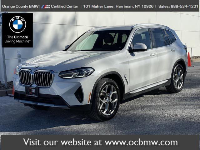 used 2022 BMW X3 car, priced at $34,893