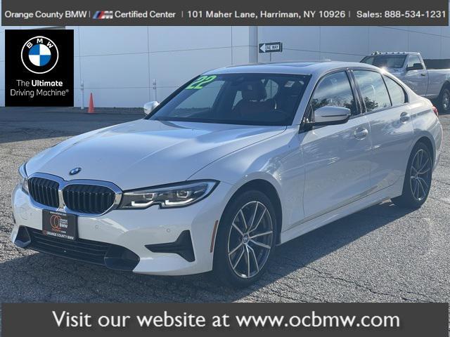 used 2022 BMW 330 car, priced at $35,962