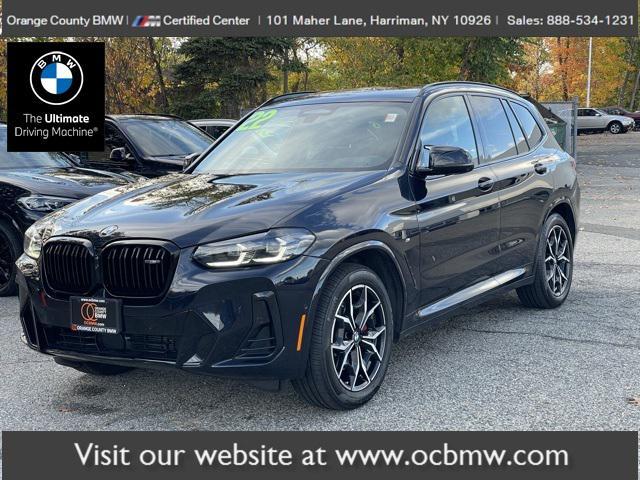 used 2022 BMW X3 car, priced at $47,944