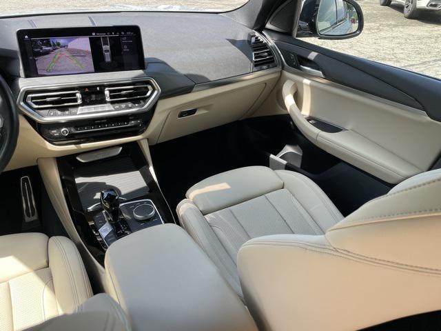 used 2022 BMW X3 car, priced at $40,554