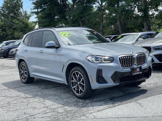 used 2022 BMW X3 car, priced at $40,554