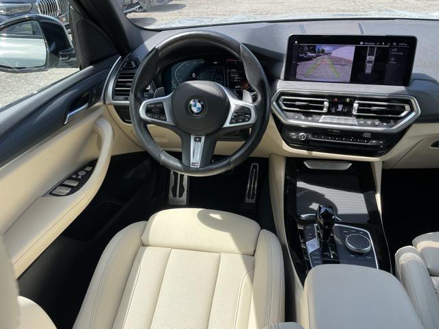 used 2022 BMW X3 car, priced at $40,554