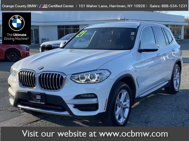 used 2021 BMW X3 car, priced at $31,798