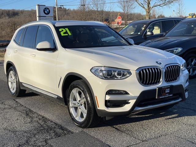 used 2021 BMW X3 car, priced at $32,195