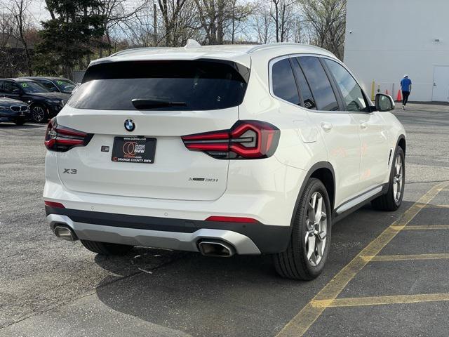 used 2022 BMW X3 car, priced at $36,143