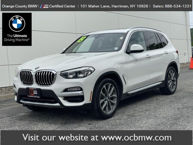 used 2019 BMW X3 car, priced at $22,496