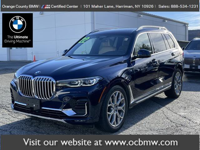 used 2022 BMW X7 car, priced at $60,495