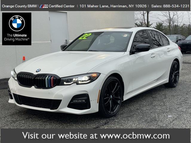 used 2022 BMW 330 car, priced at $36,390