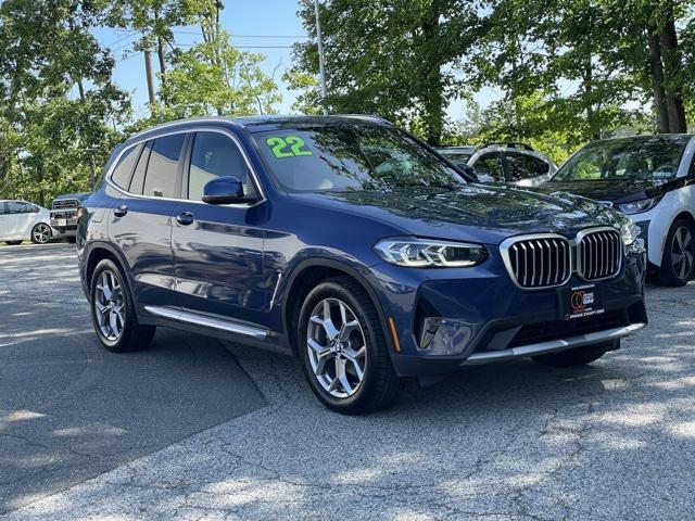 used 2022 BMW X3 car, priced at $37,300