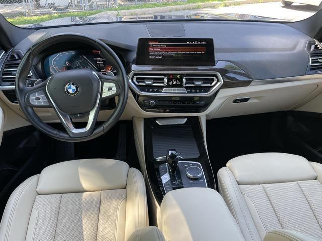 used 2022 BMW X3 car, priced at $37,300