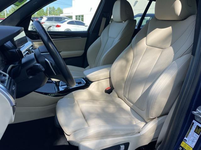 used 2022 BMW X3 car, priced at $37,300