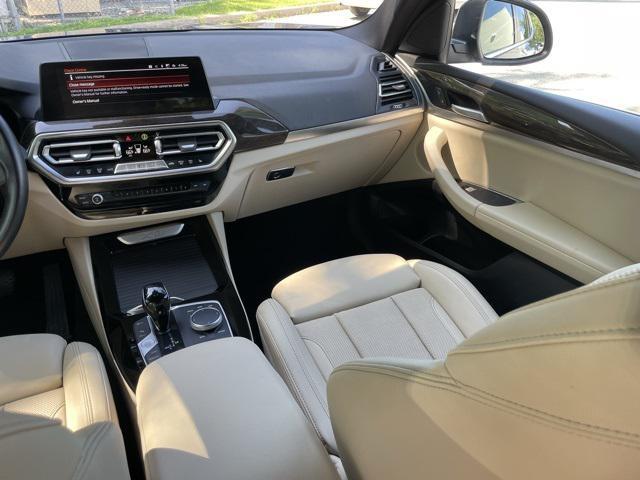 used 2022 BMW X3 car, priced at $37,300