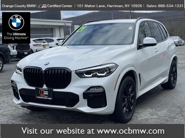 used 2021 BMW X5 car, priced at $50,665