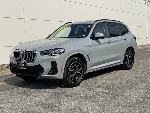 used 2022 BMW X3 car, priced at $38,542