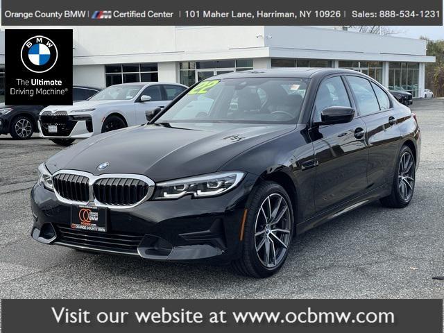 used 2022 BMW 330 car, priced at $34,710