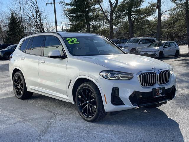 used 2022 BMW X3 car, priced at $37,495