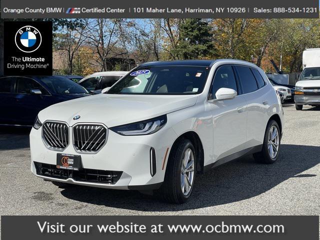 used 2025 BMW X3 car, priced at $52,396
