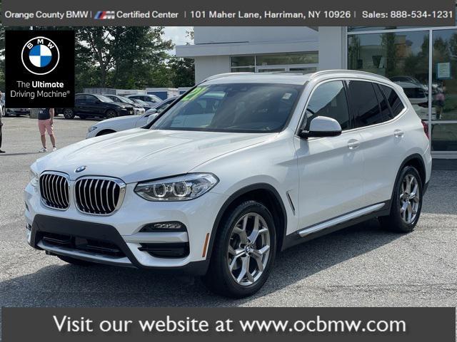 used 2021 BMW X3 car, priced at $33,996