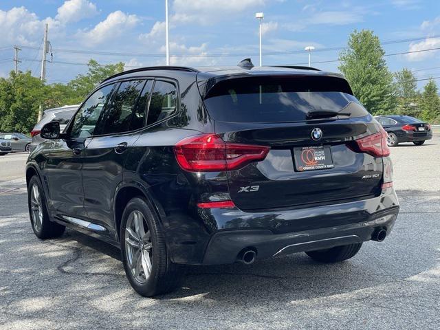 used 2021 BMW X3 car, priced at $34,495