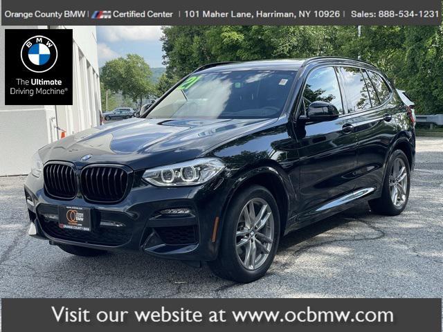 used 2021 BMW X3 car, priced at $34,495