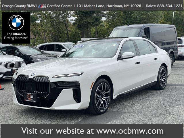 used 2025 BMW 740 car, priced at $97,695
