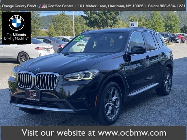 used 2022 BMW X3 car, priced at $38,131