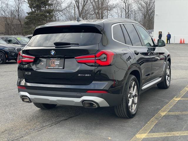 used 2022 BMW X3 car, priced at $38,403