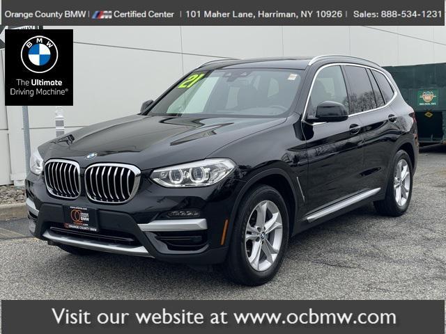 used 2021 BMW X3 car, priced at $31,538