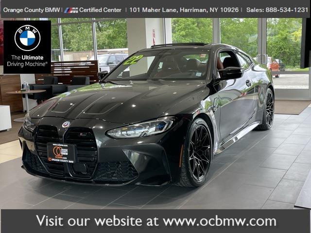 used 2022 BMW M4 car, priced at $71,489