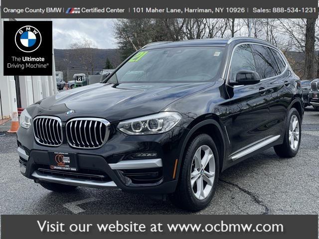 used 2021 BMW X3 car, priced at $32,495