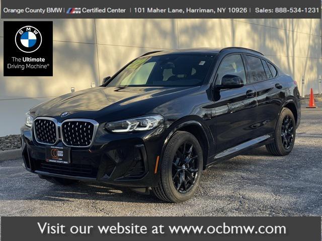 used 2022 BMW X4 car, priced at $43,995