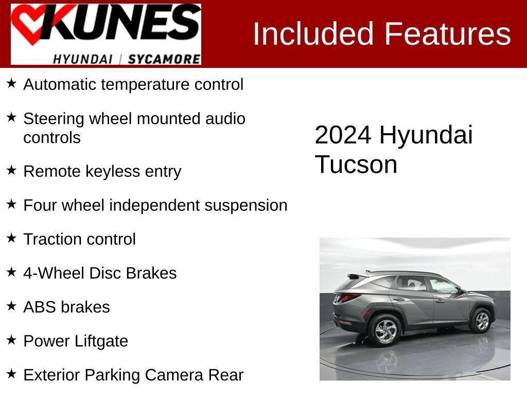 used 2024 Hyundai Tucson car, priced at $25,144
