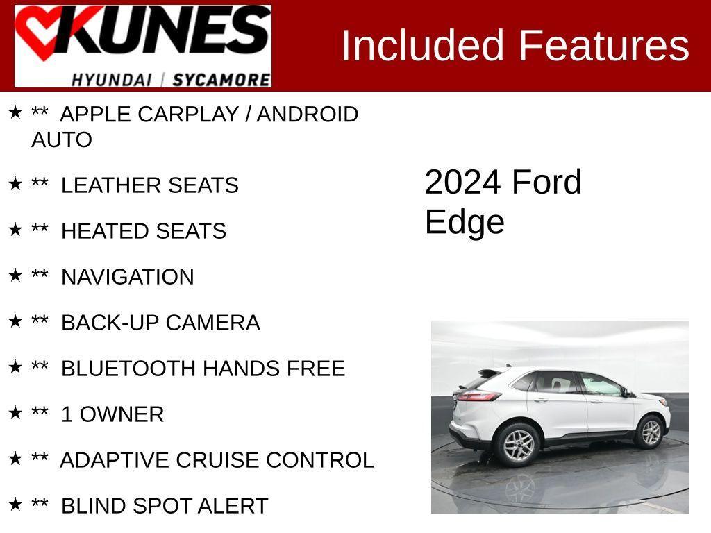 used 2024 Ford Edge car, priced at $23,973