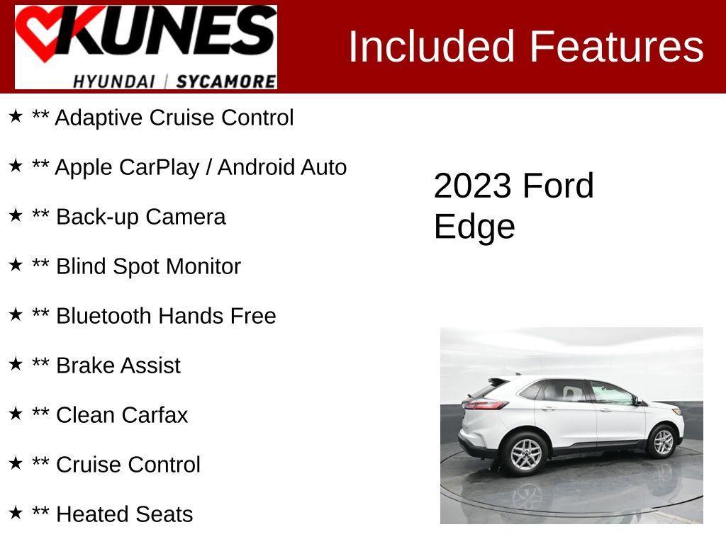 used 2023 Ford Edge car, priced at $20,991