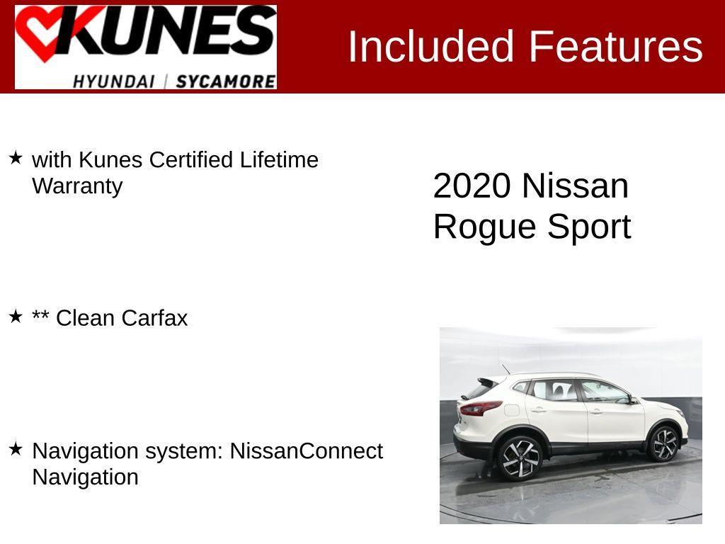 used 2020 Nissan Rogue Sport car, priced at $18,638