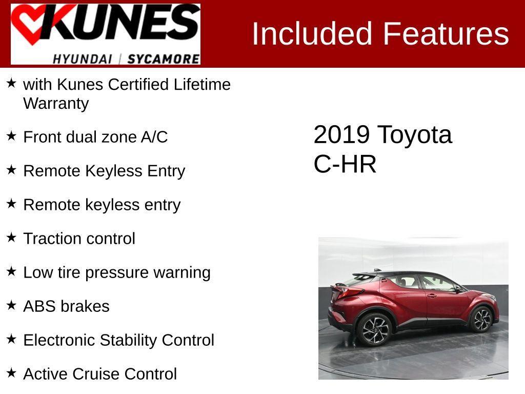 used 2019 Toyota C-HR car, priced at $16,991