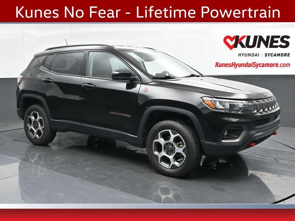 used 2022 Jeep Compass car, priced at $22,495