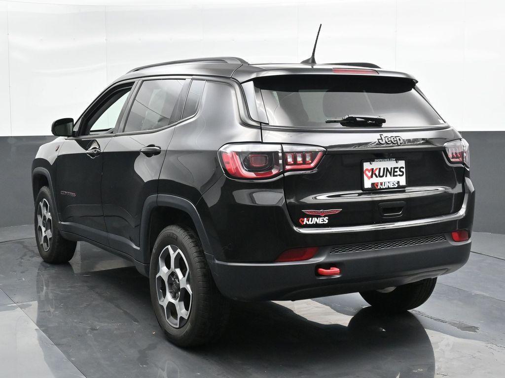 used 2022 Jeep Compass car, priced at $22,377