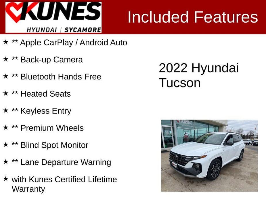 used 2022 Hyundai Tucson car, priced at $22,777