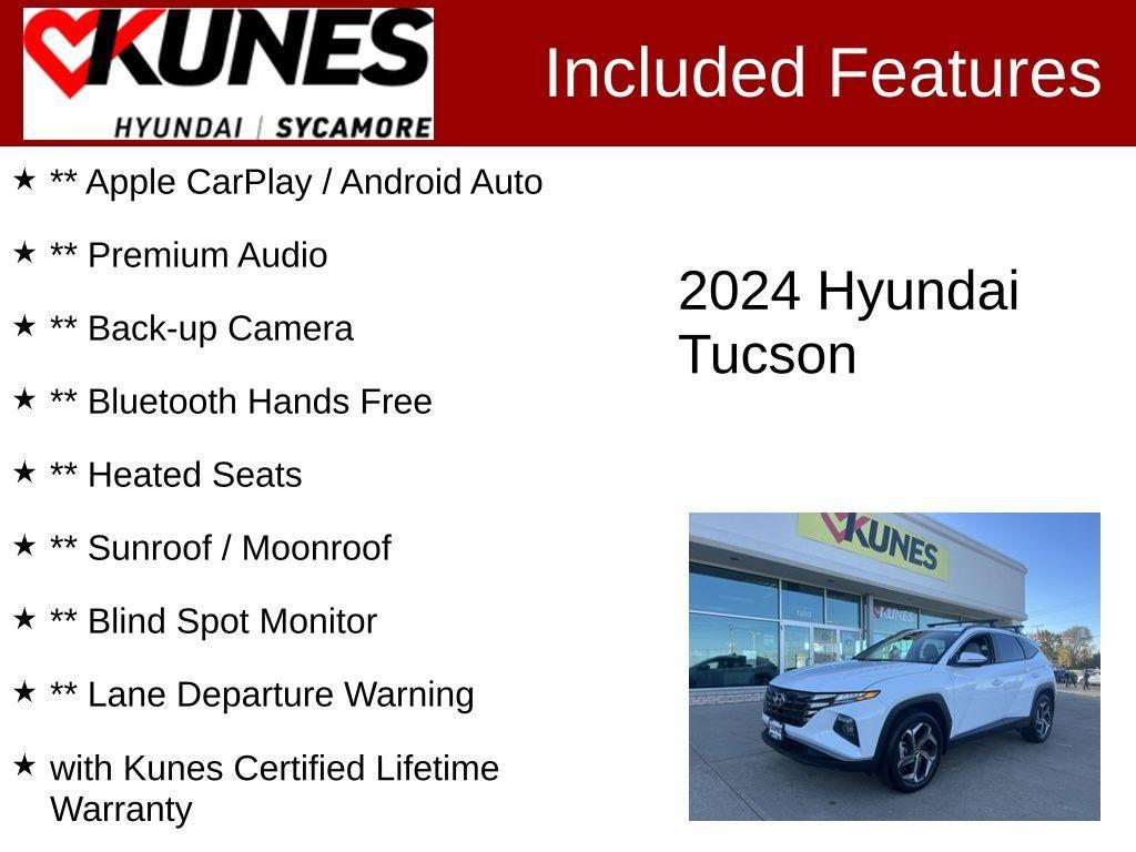 used 2024 Hyundai Tucson car, priced at $28,377