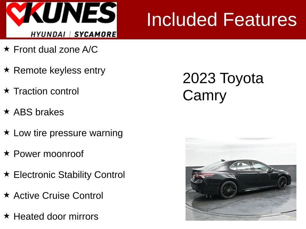 used 2023 Toyota Camry car, priced at $31,977