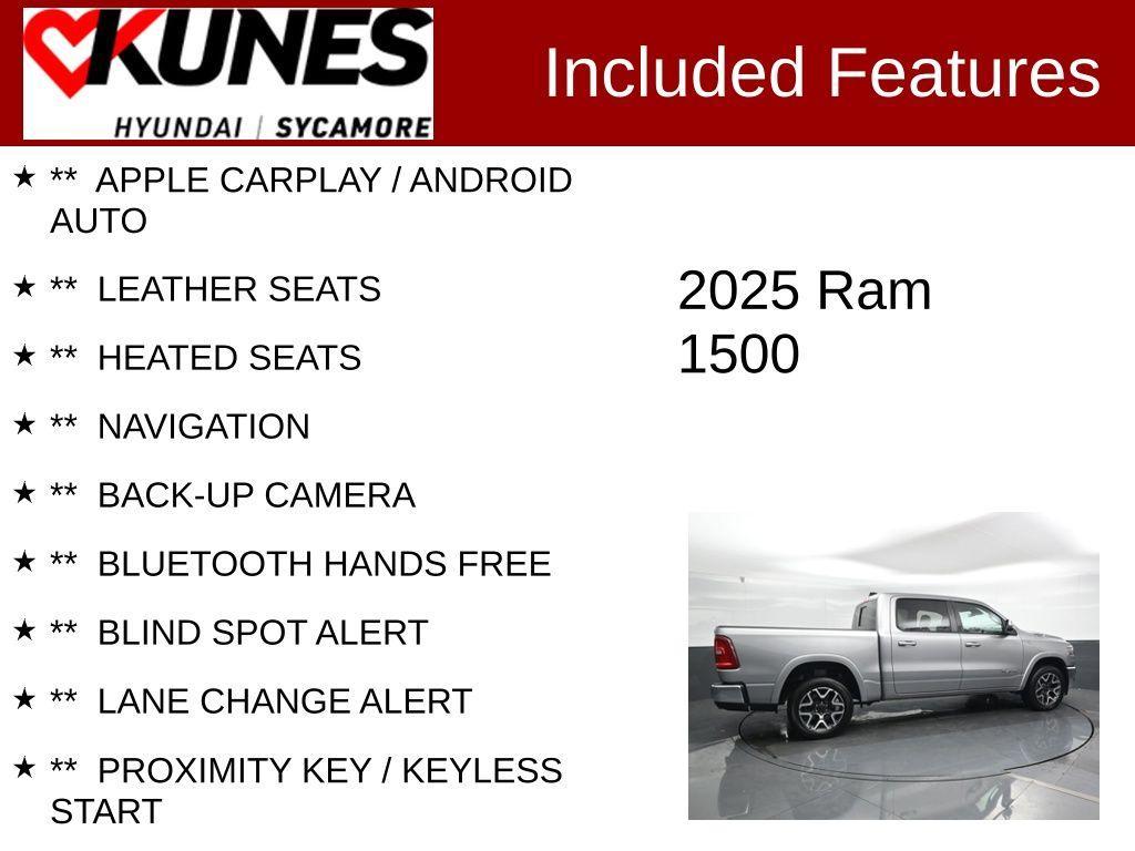 used 2025 Ram 1500 car, priced at $40,991