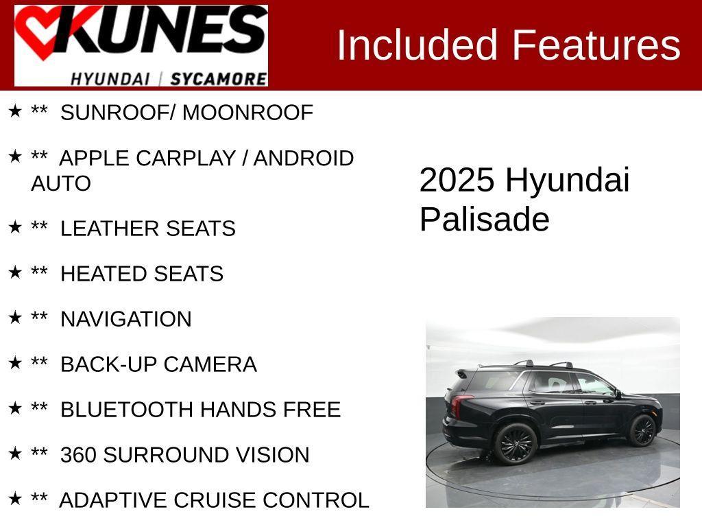 used 2025 Hyundai Palisade car, priced at $46,743