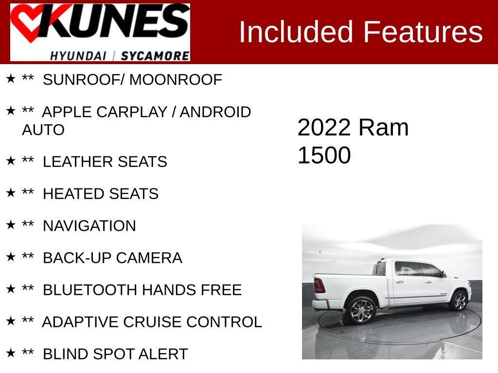 used 2022 Ram 1500 car, priced at $40,022