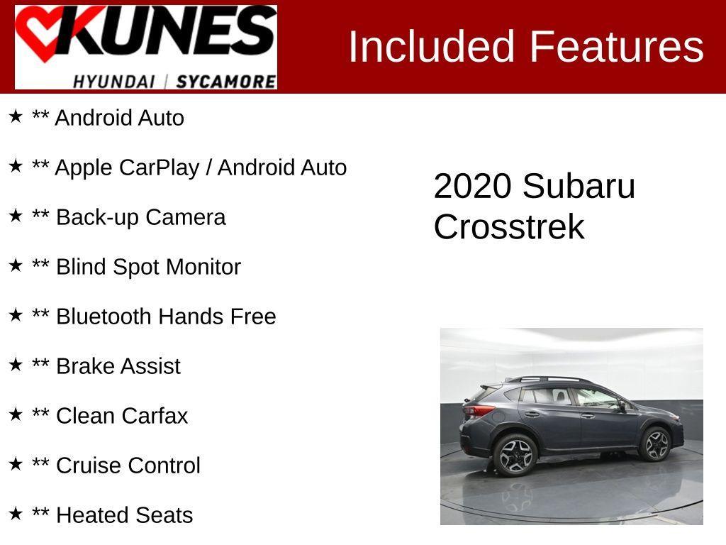 used 2020 Subaru Crosstrek car, priced at $22,216