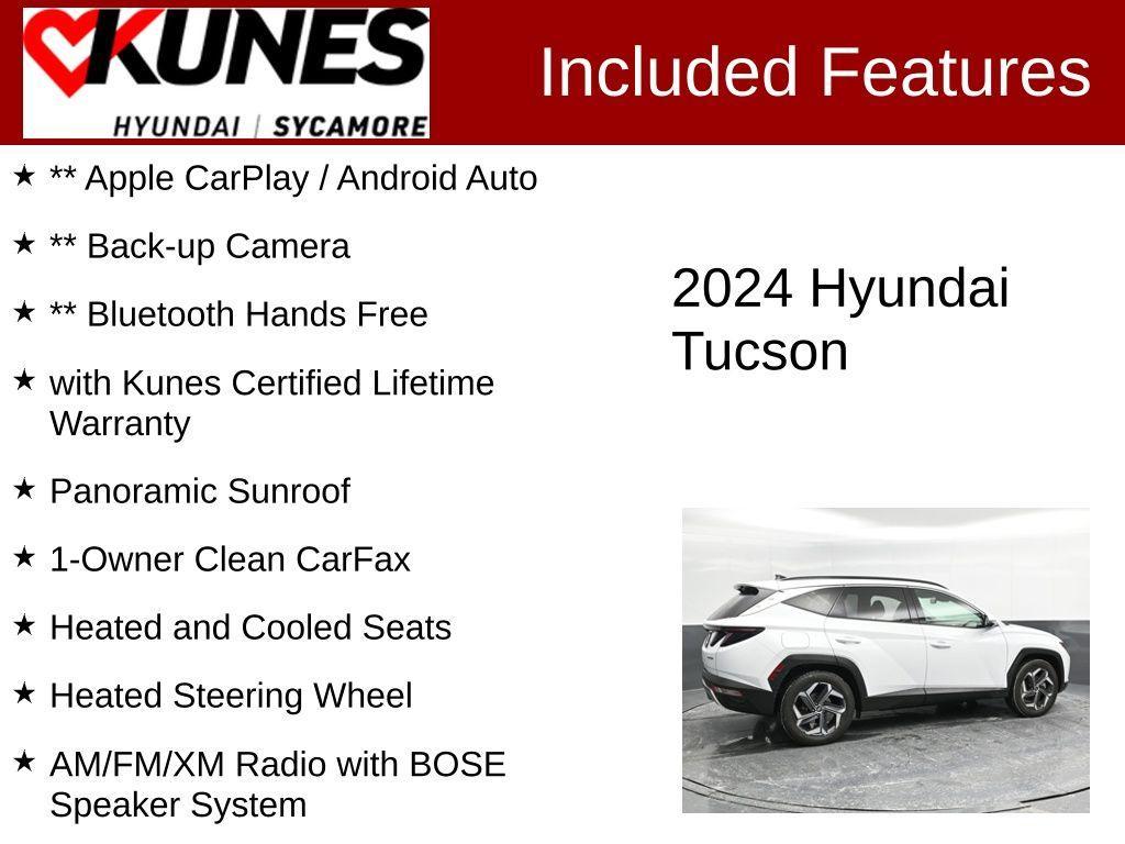 used 2024 Hyundai Tucson Plug-In Hybrid car, priced at $31,919