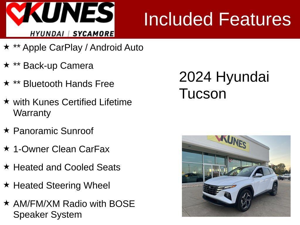 used 2024 Hyundai Tucson Plug-In Hybrid car, priced at $32,677